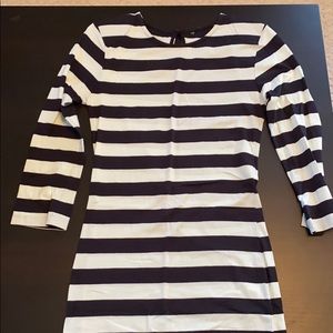 Striped long sleeve dress